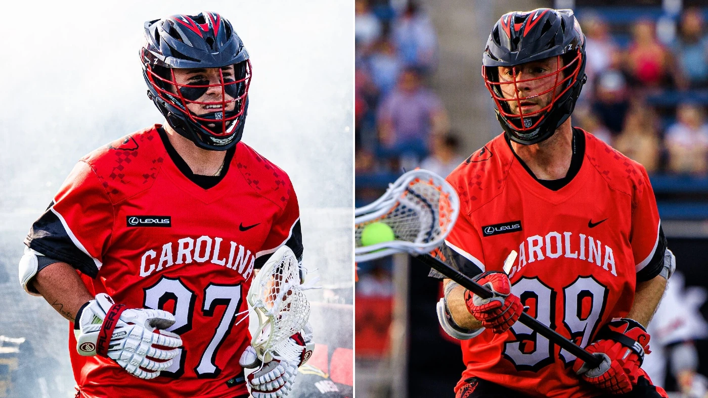 Carolina Chaos players Shane Knobloch, Jack Rowlett